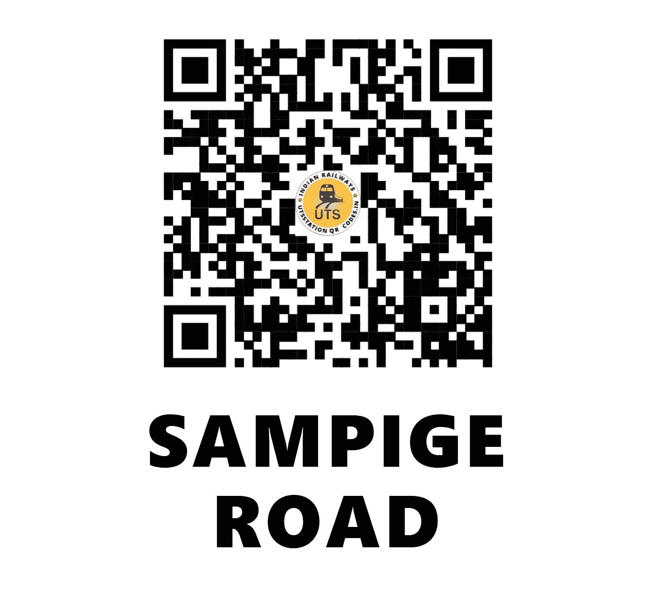UTS QR Code for SAMPIGE ROAD - SPGR (SW - KARNATAKA)