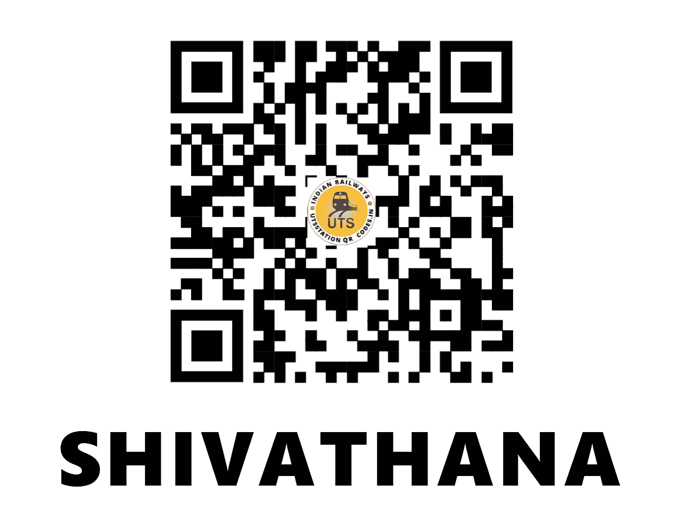 UTS QR Code for SHIVATHANA - SVTN (SW - KARNATAKA)