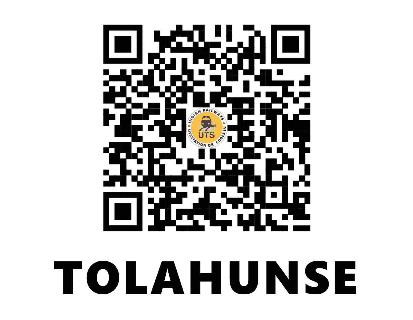 UTS QR Code for TOLAHUNSE - THN (SW - KARNATAKA)