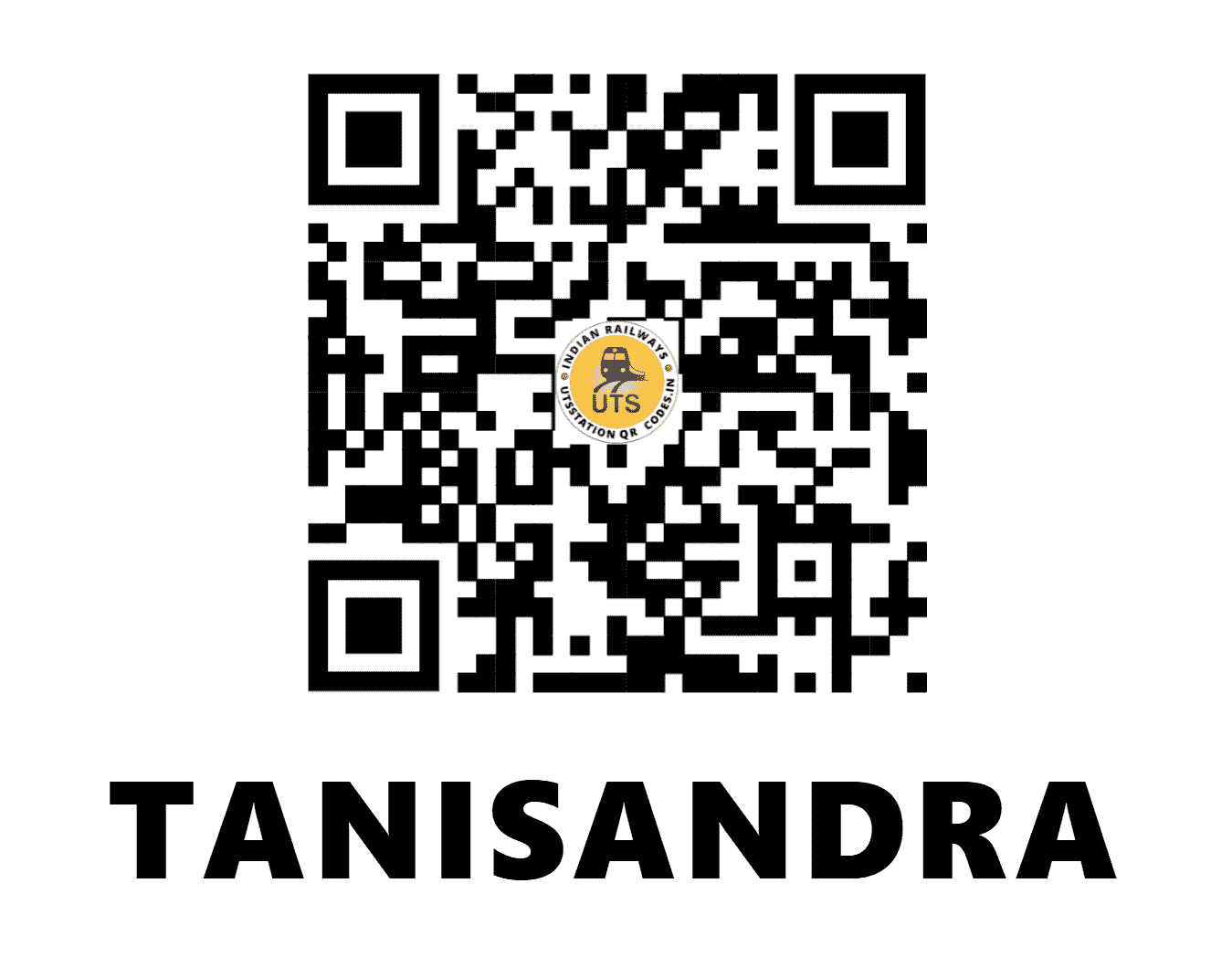 UTS QR Code for TANISANDRA - THSA (SW - KARNATAKA)