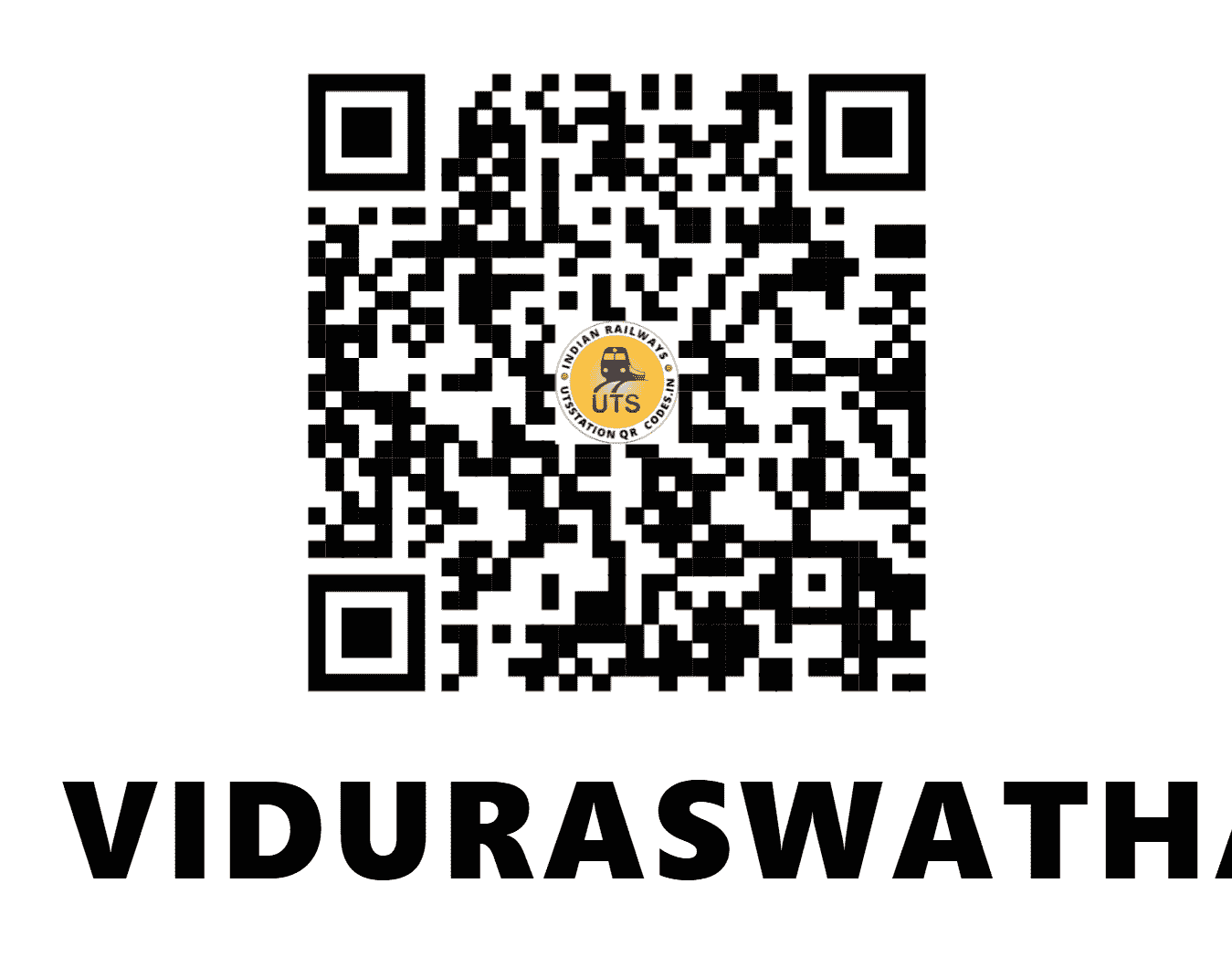 UTS QR Code for VIDURASWATHA - VWA (SW - KARNATAKA)