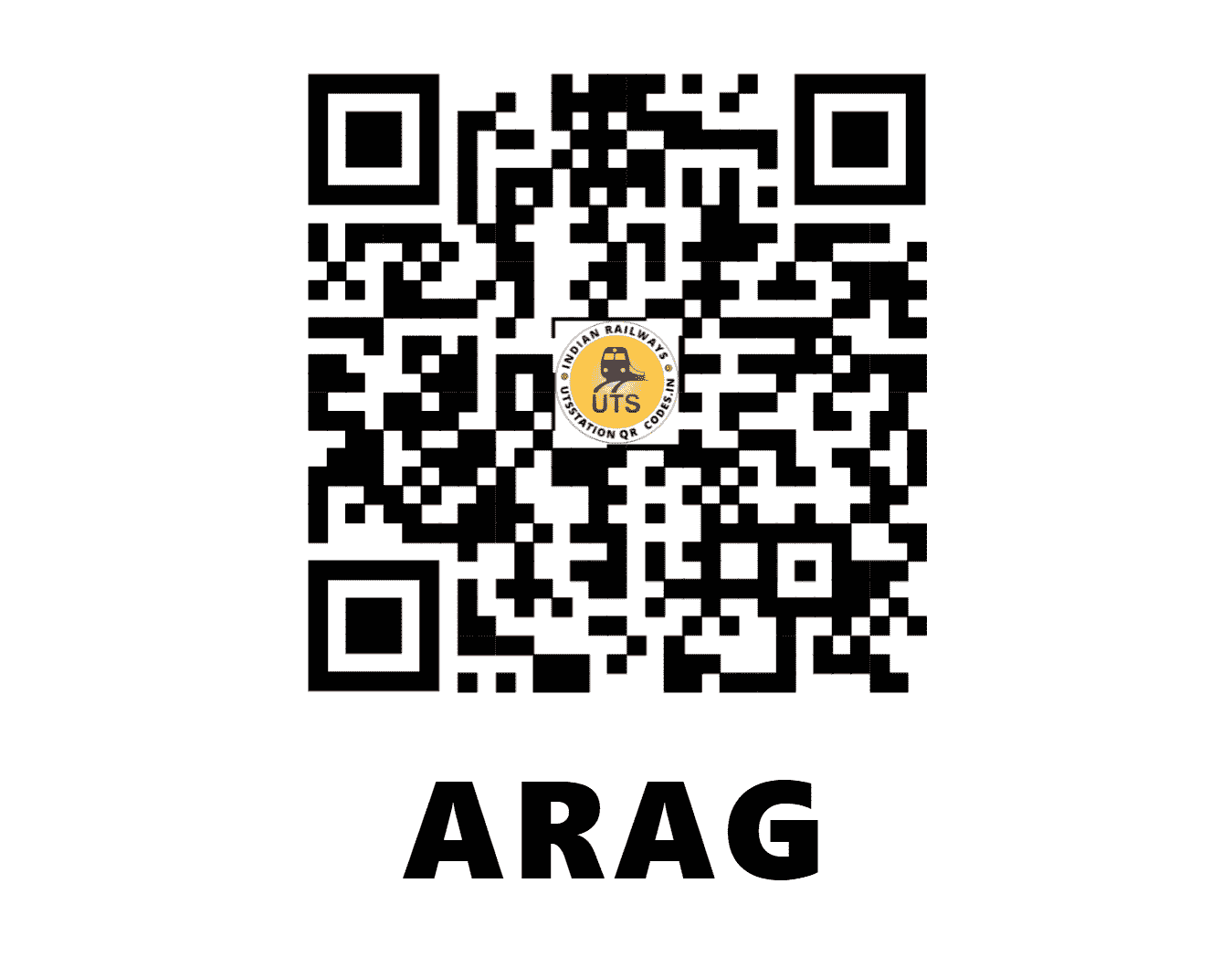 UTS QR Code for ARAG - ARAG (CR - MAHARASHTRA)
