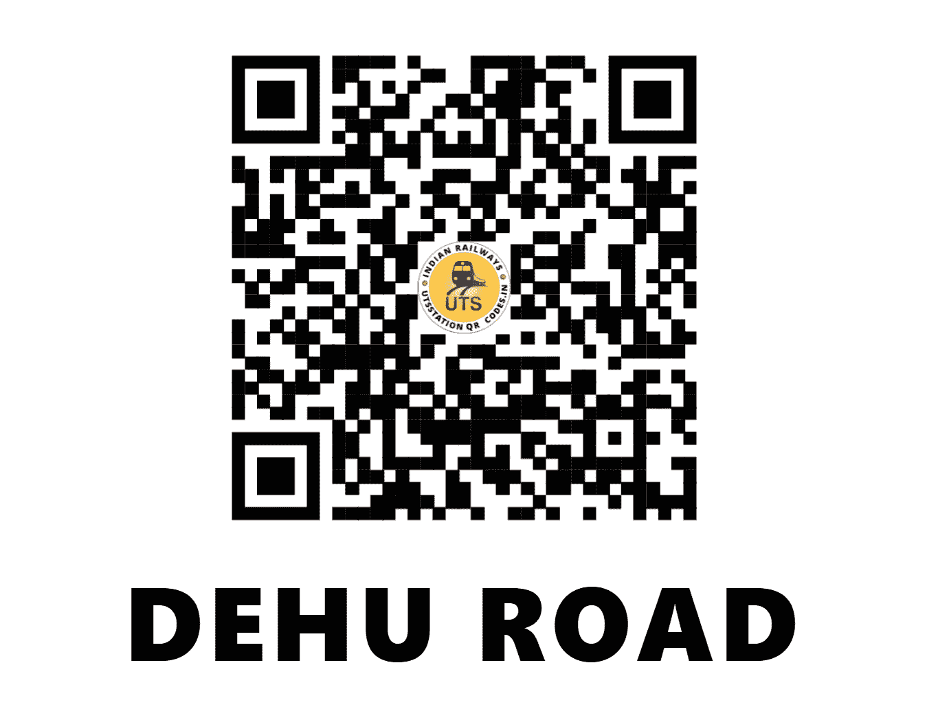 UTS QR Code for DEHU ROAD - DEHR (CR - MAHARASHTRA)