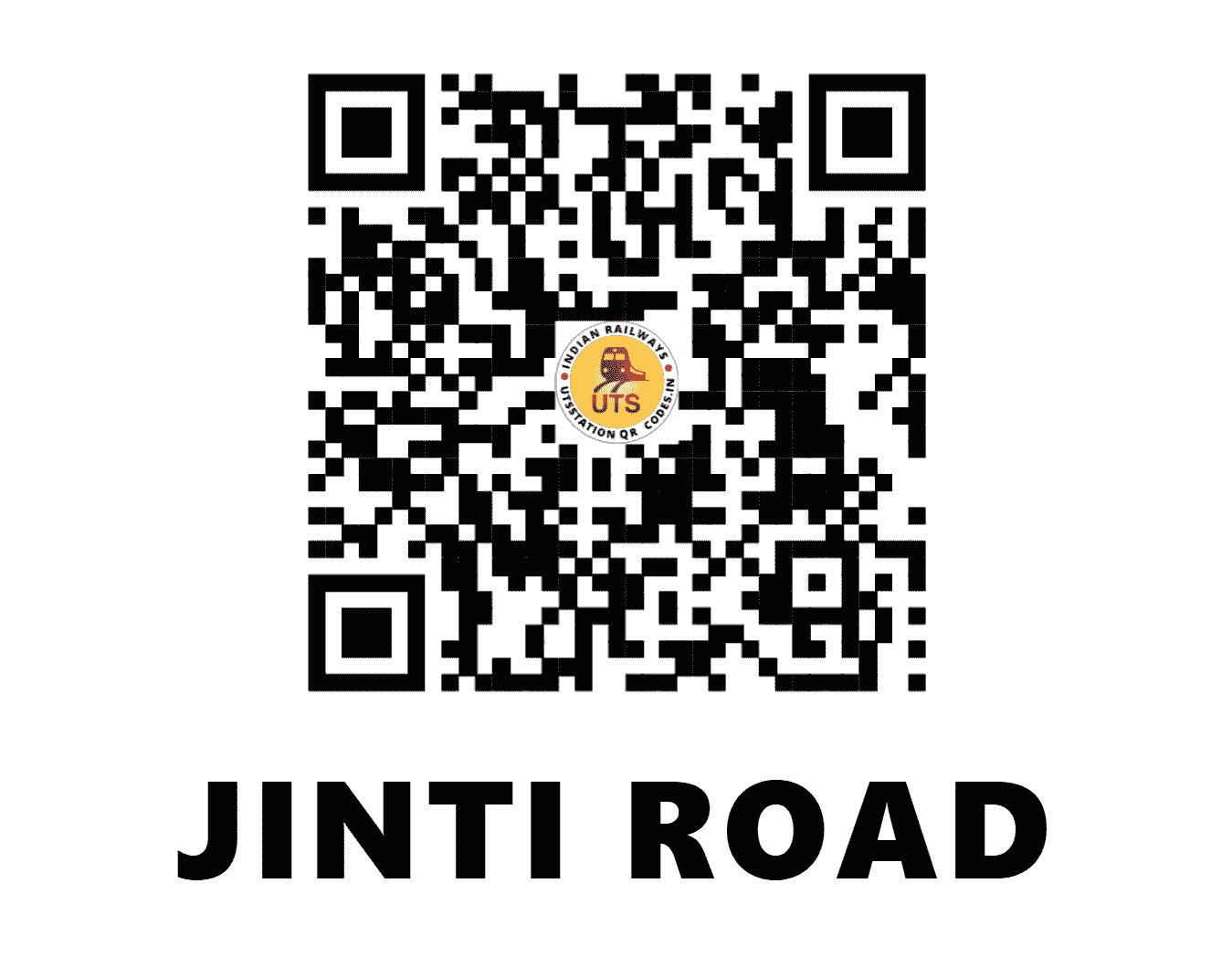 UTS QR Code for JINTI ROAD - JNTR (CR - MAHARASHTRA)