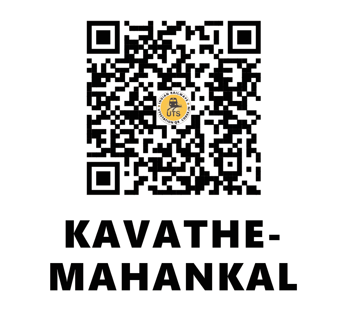 UTS QR Code for KAVATHE-MAHANKAL - KVK (CR - MAHARASHTRA)