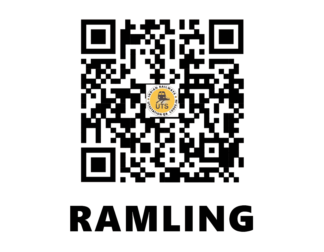 UTS QR Code for RAMLING - RANG (CR - MAHARASHTRA)