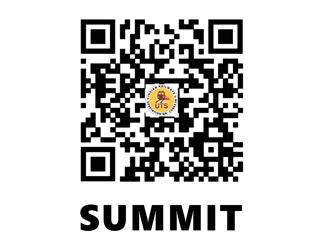 UTS QR Code for SUMMIT - SUM (CR - MAHARASHTRA)