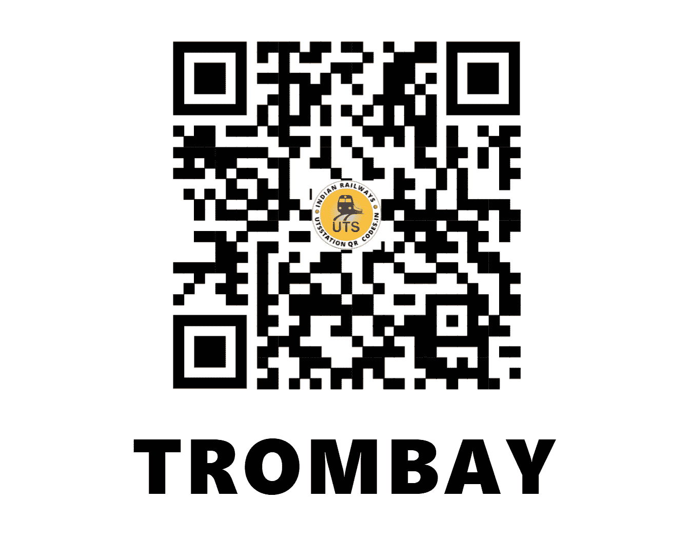 UTS QR Code for TROMBAY - TMBY (CR - MAHARASHTRA)