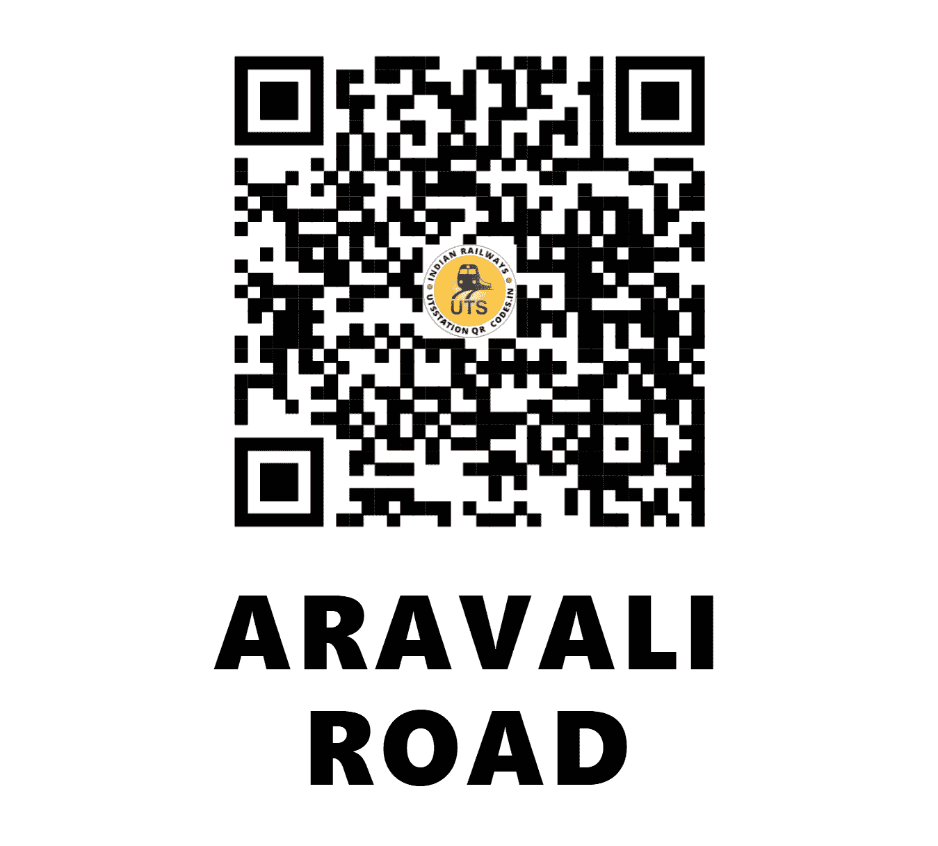 UTS QR Code for ARAVALI ROAD - AVRD (KR - MAHARASHTRA)