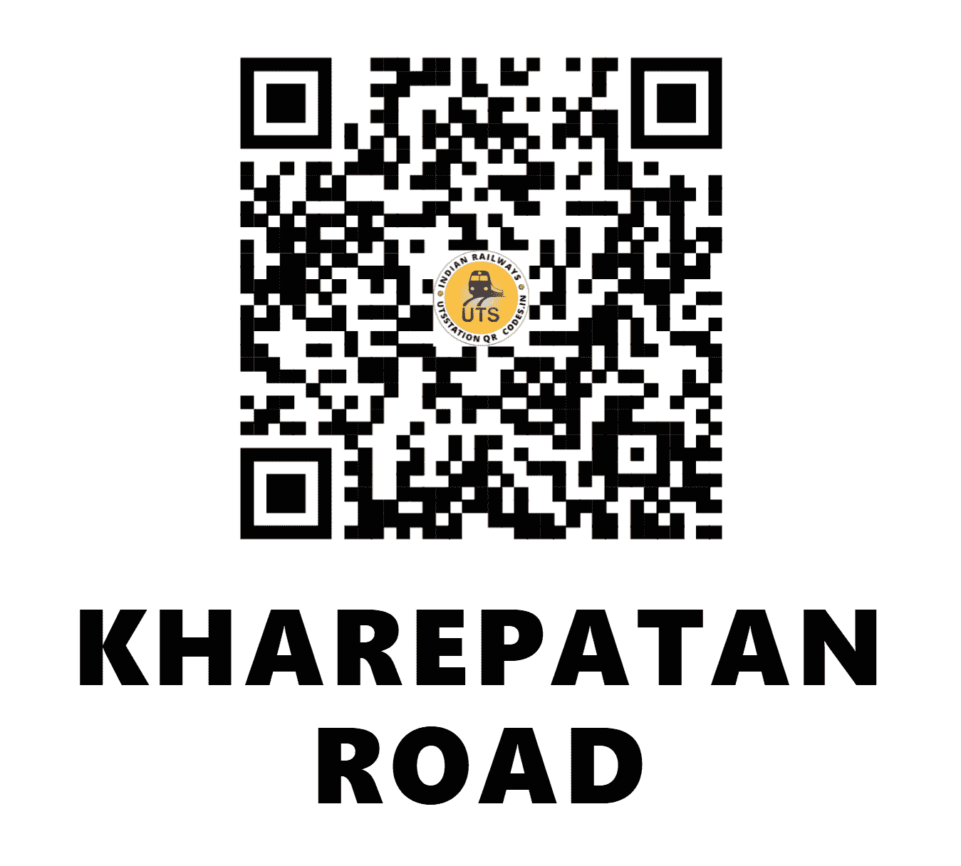 UTS QR Code for KHAREPATAN ROAD - KRPN (KR - MAHARASHTRA)