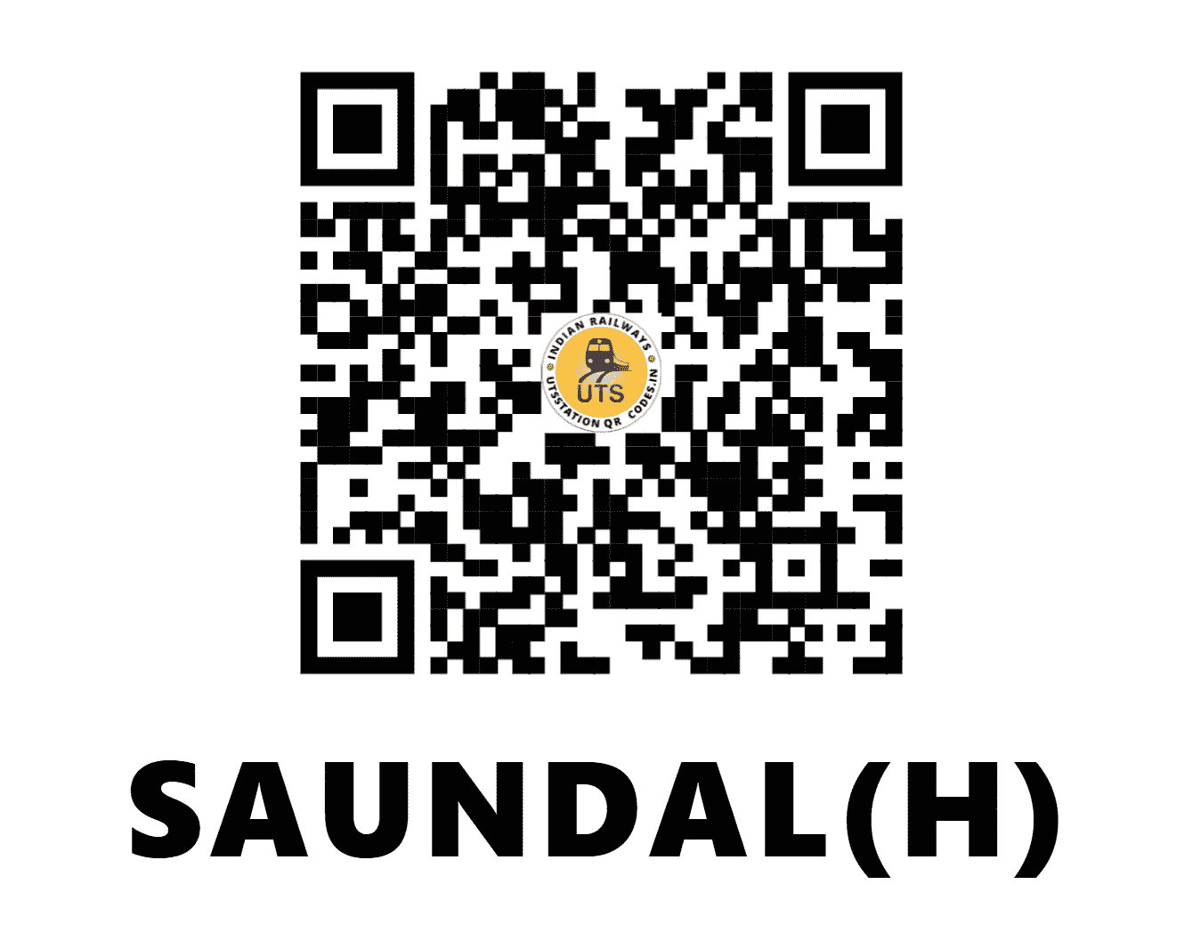 UTS QR Code for SAUNDAL(H) - SUAL (KR - MAHARASHTRA)