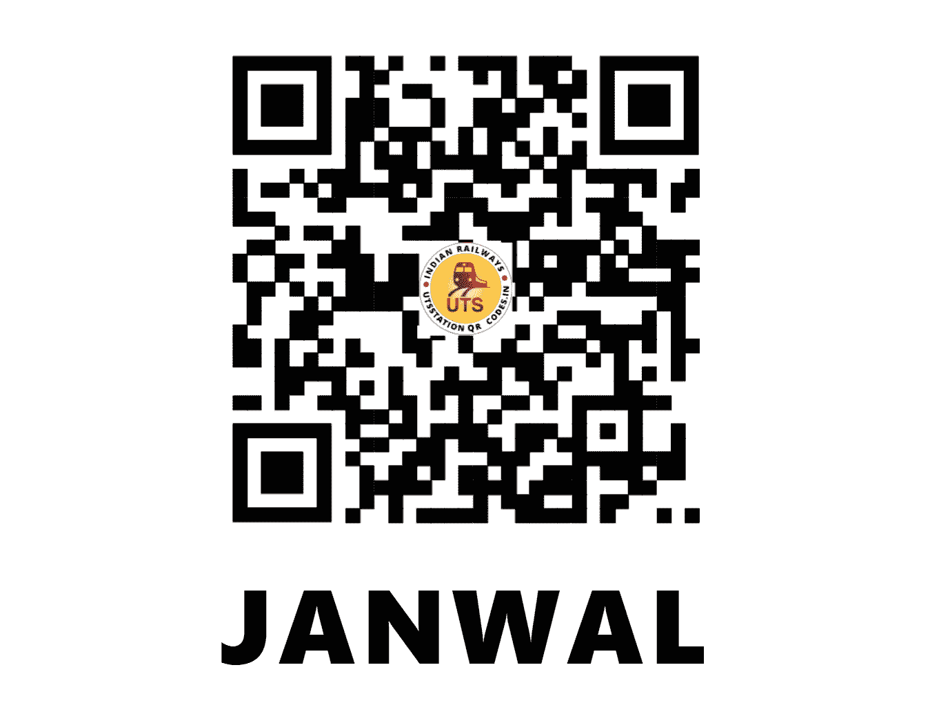 UTS QR Code for JANWAL - JOA (SC - MAHARASHTRA)