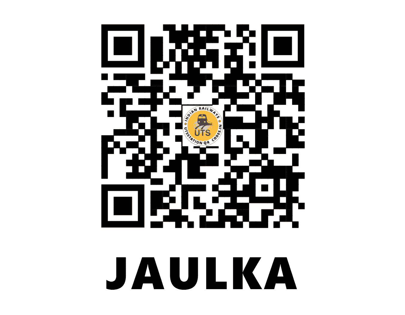 UTS QR Code for JAULKA - JUK (SC - MAHARASHTRA)