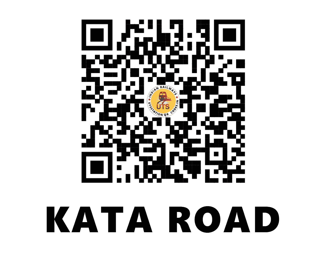 UTS QR Code for KATA ROAD - KXX (SC - MAHARASHTRA)