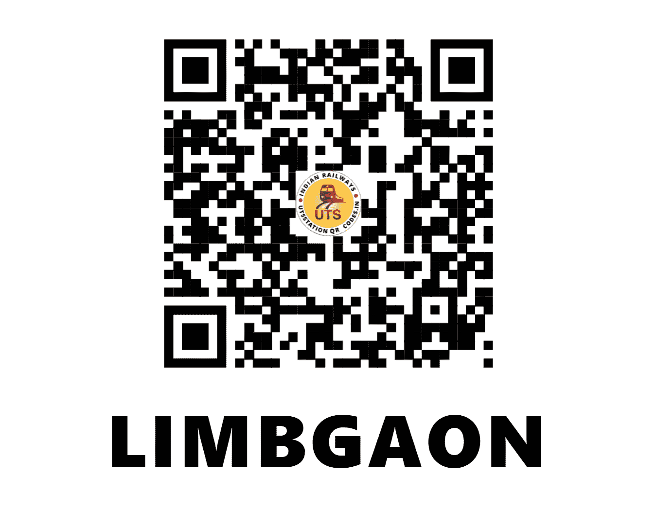 UTS QR Code for LIMBGAON - LBG (SC - MAHARASHTRA)