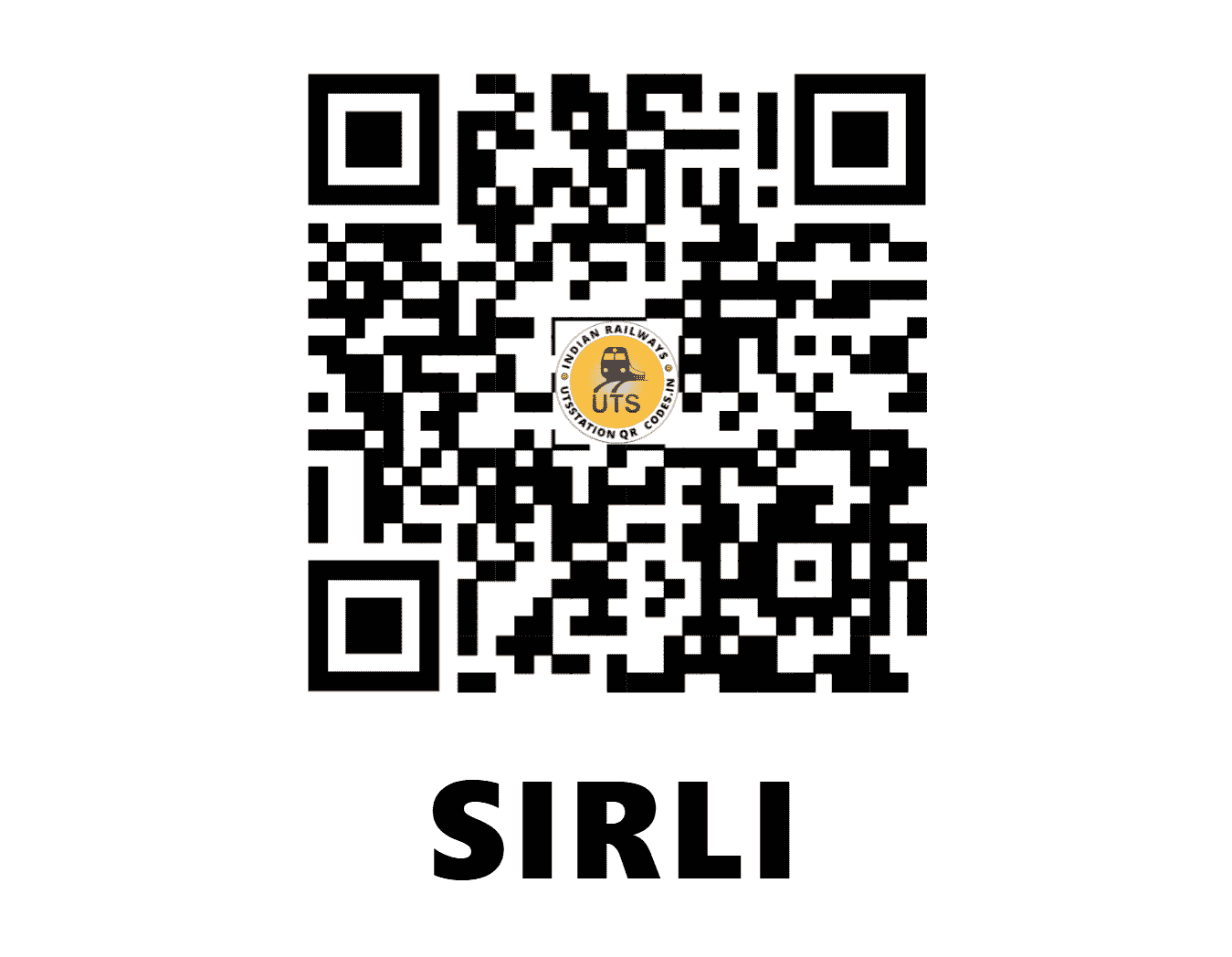 UTS QR Code for SIRLI - SIF (SC - MAHARASHTRA)