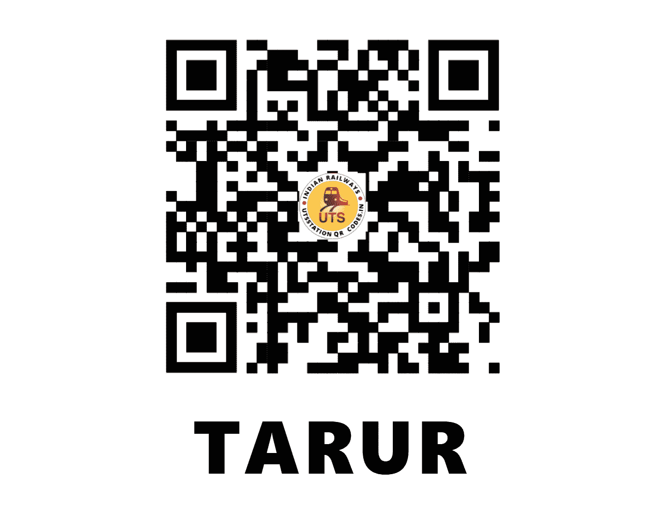 UTS QR Code for TARUR - TR (SC - MAHARASHTRA)