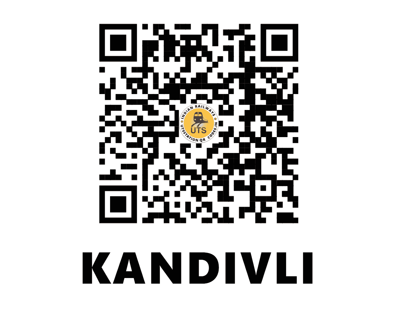 UTS QR Code for KANDIVLI - KILE (WR - MAHARASHTRA)