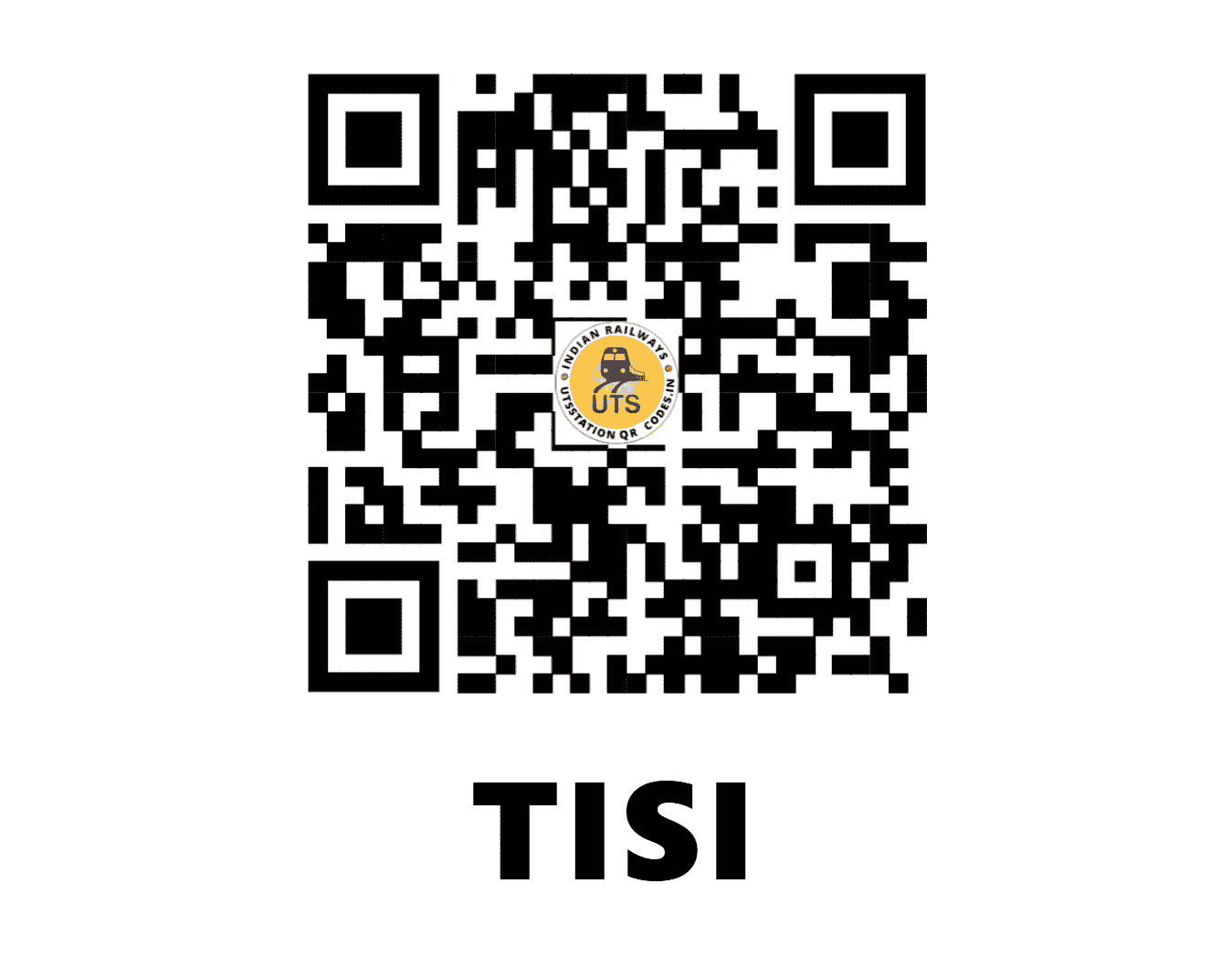 UTS QR Code for TISI - TISI (WR - MAHARASHTRA)