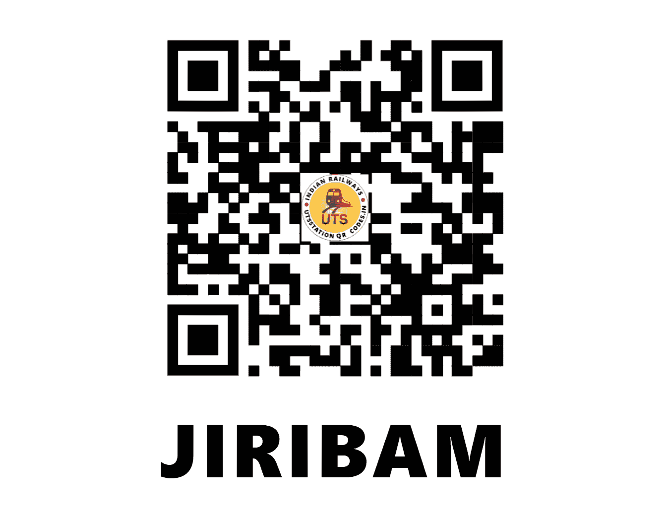 UTS QR Code for JIRIBAM - JRBM (NF - MANIPUR)