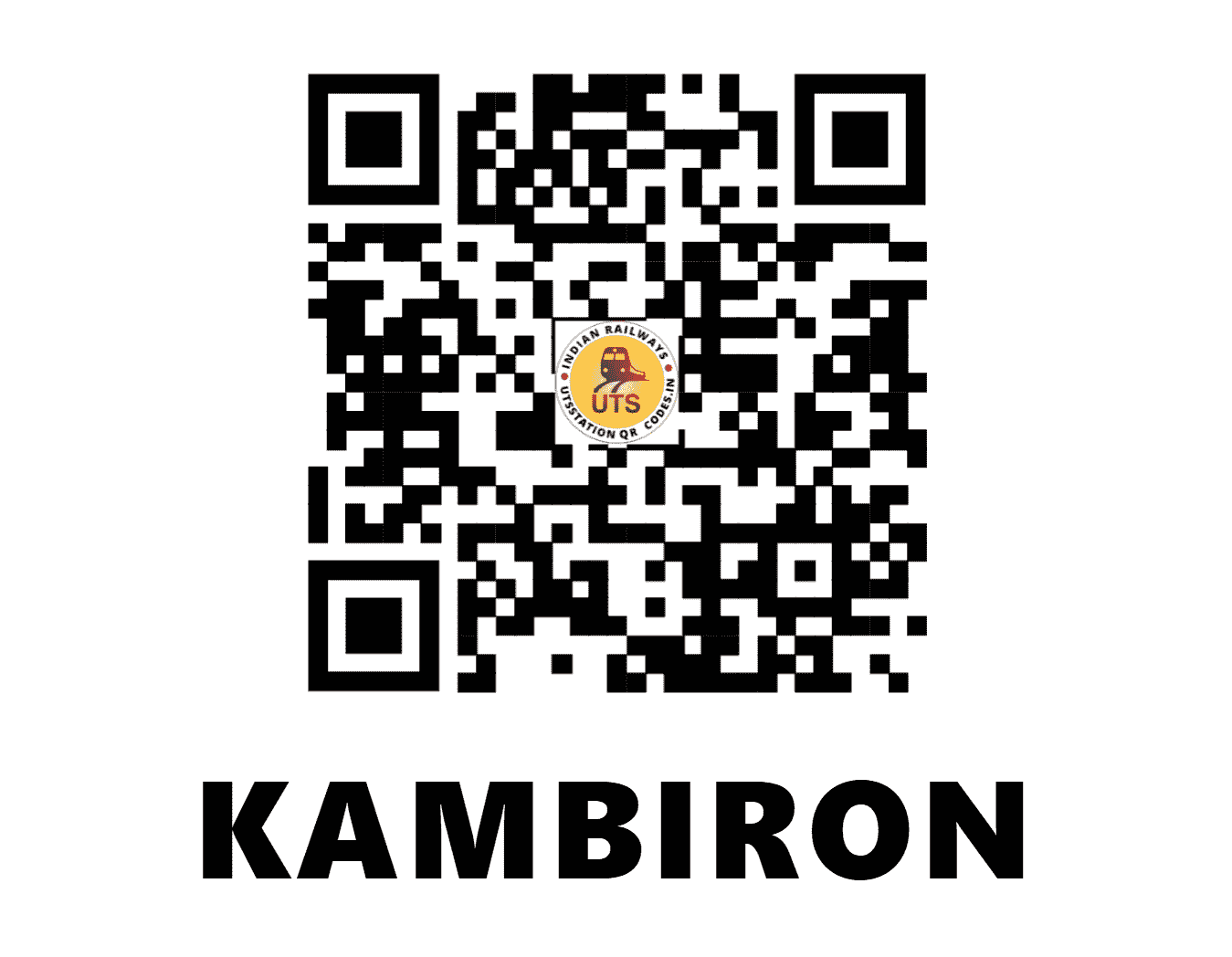 UTS QR Code for KAMBIRON - KBBP (NF - MANIPUR)