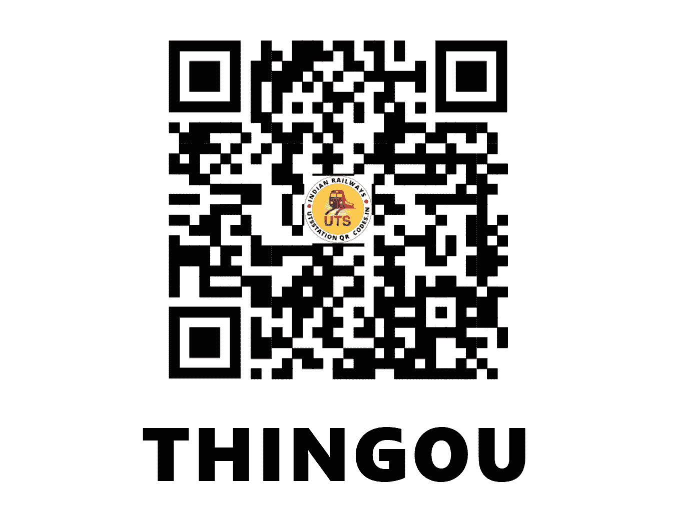UTS QR Code for THINGOU - TGBP (NF - MANIPUR)