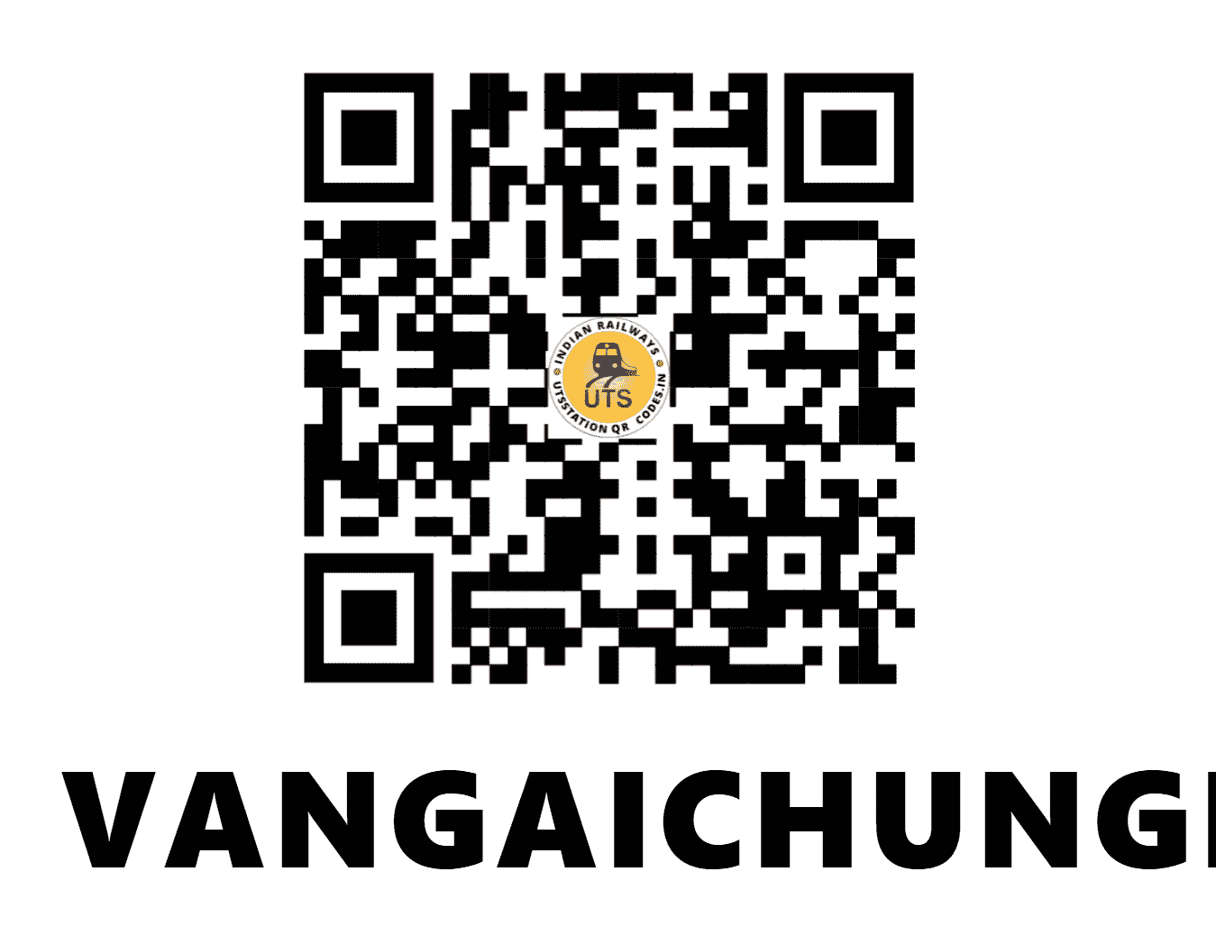 UTS QR Code for VANGAICHUNGPAO - VNGP (NF - MANIPUR)