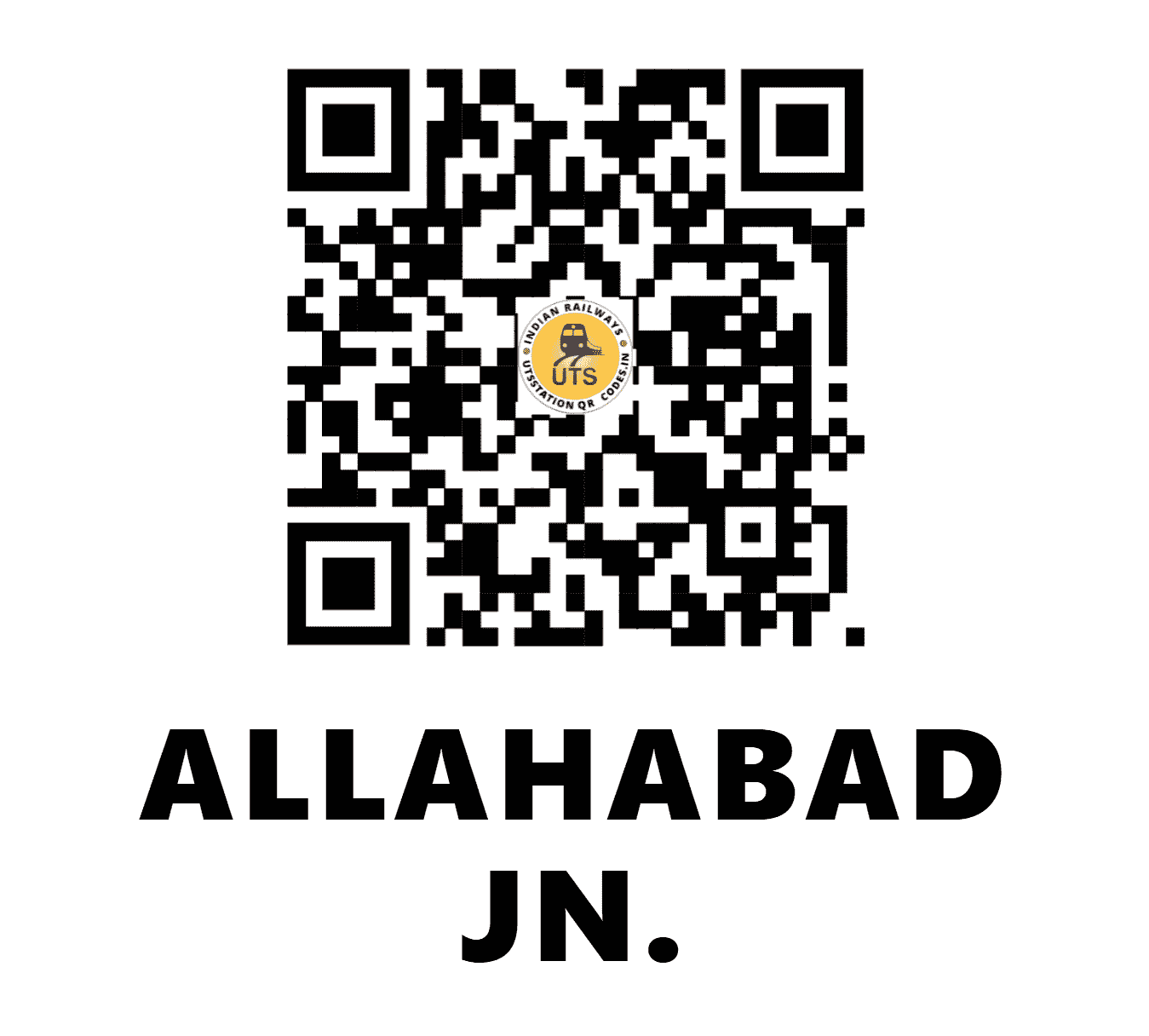 UTS QR Code for ALLAHABAD JN. - ALD (NC - )