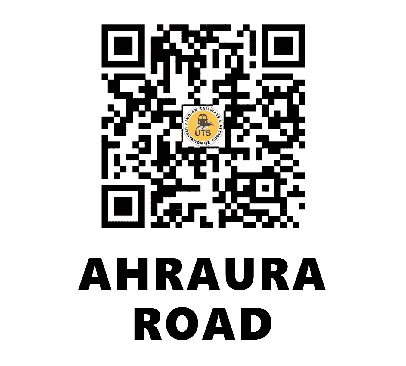 UTS QR Code for AHRAURA ROAD - ARW (NC - )