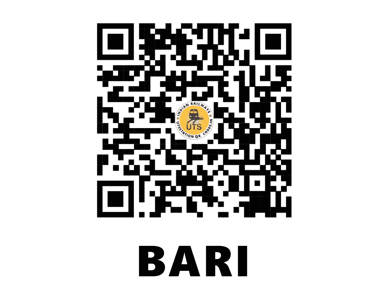 UTS QR Code for BARI - BARI (NC - )