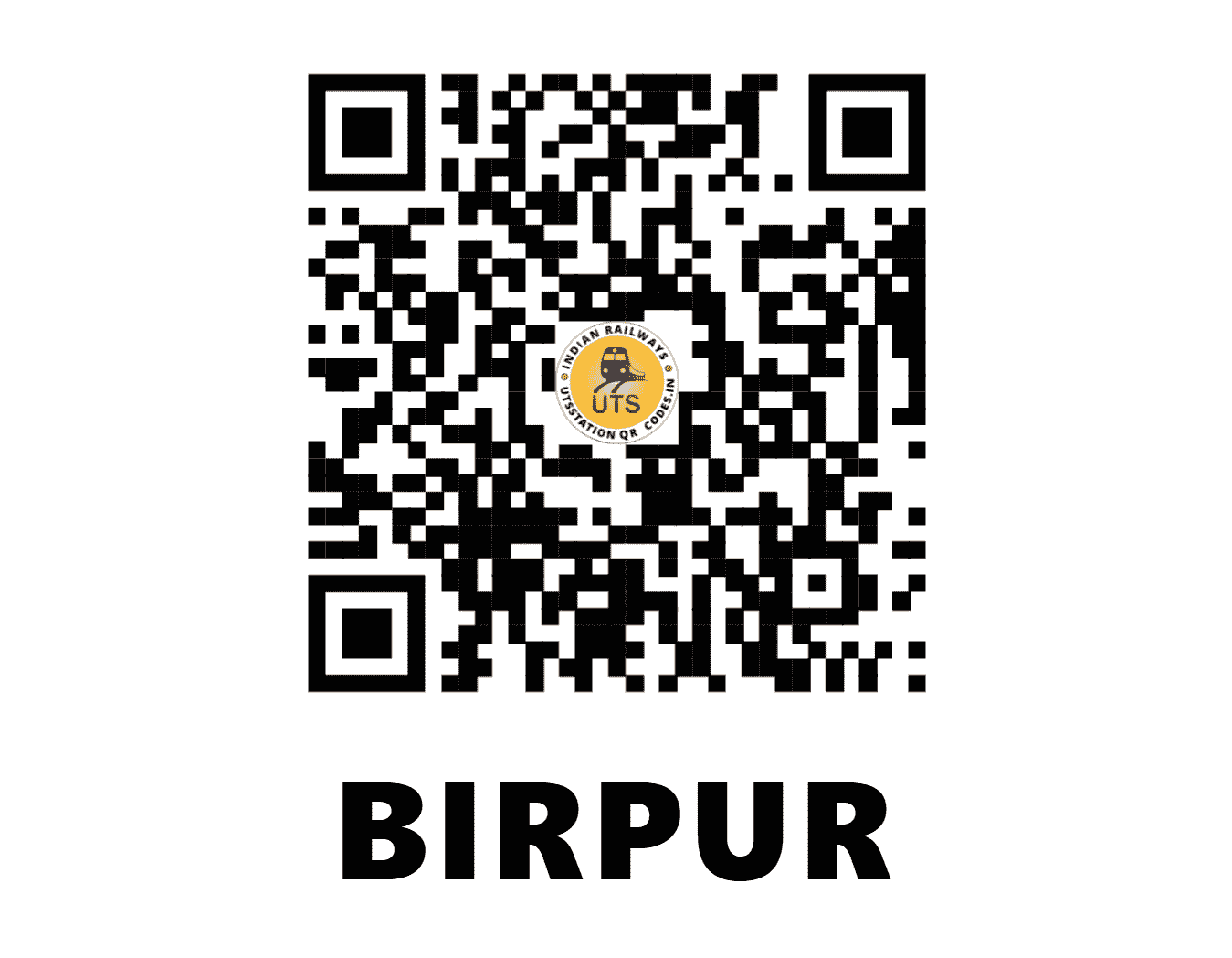 UTS QR Code for BIRPUR - BIB (NC - )