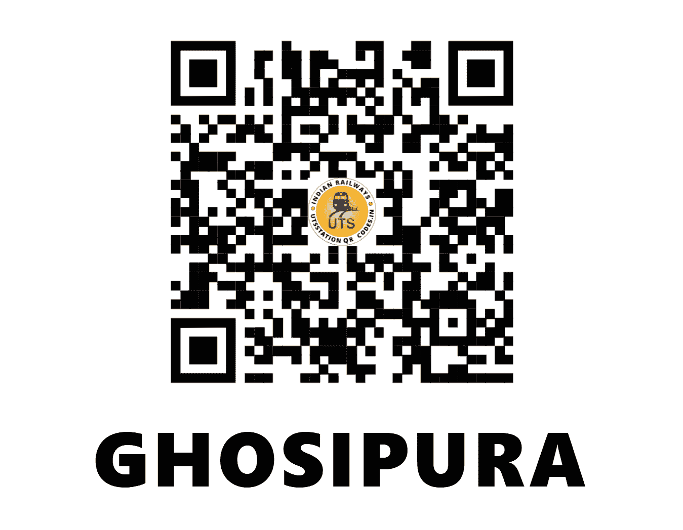 UTS QR Code for GHOSIPURA - GOPA (NC - )