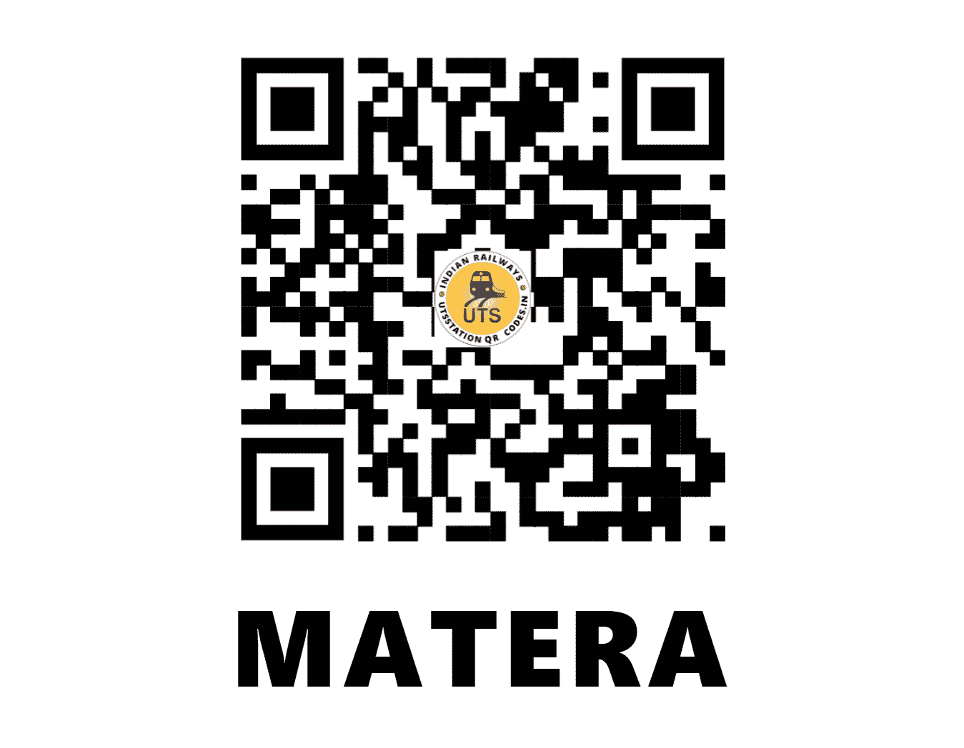 UTS QR Code for MATERA - MT (NE - )