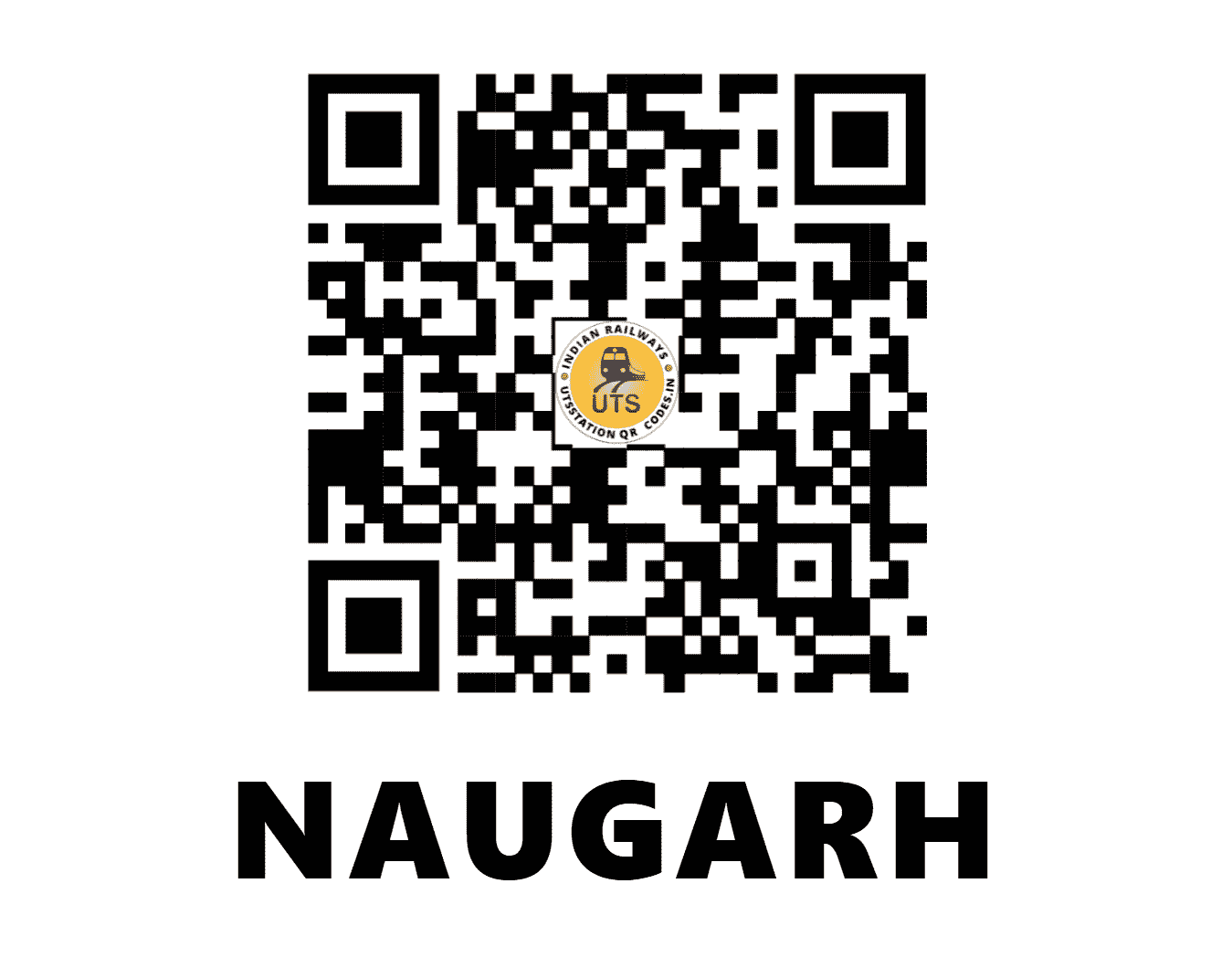 UTS QR Code for NAUGARH - NUH (NE - )