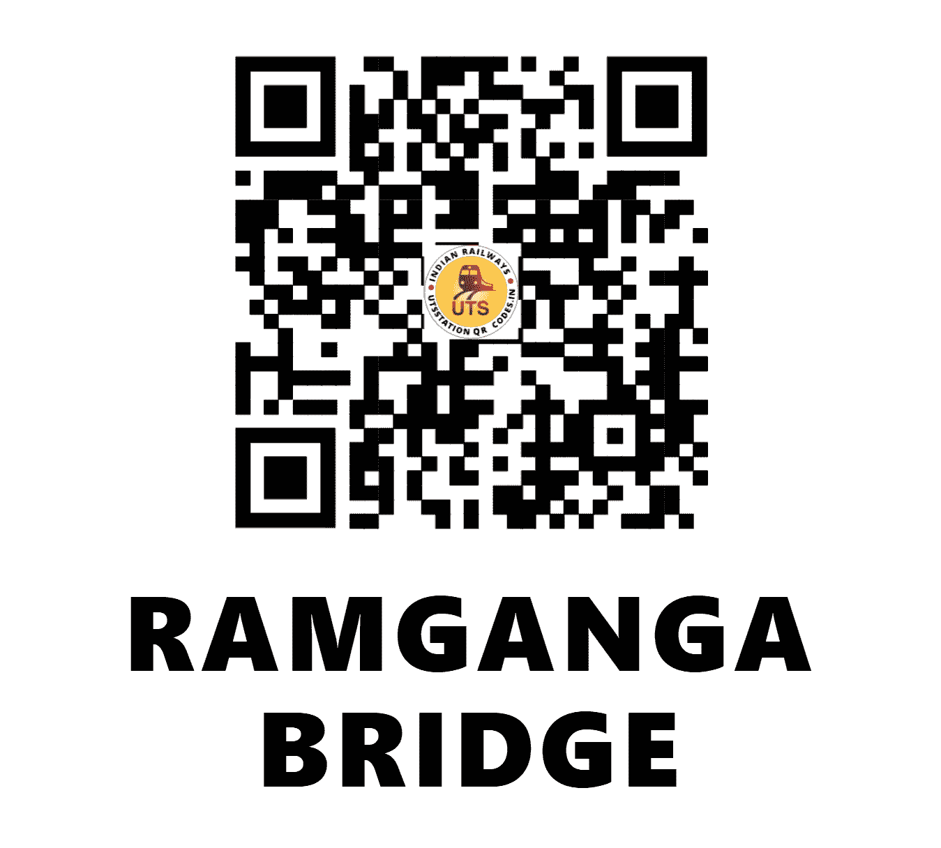 UTS QR Code for RAMGANGA BRIDGE - RGBD (NE - )