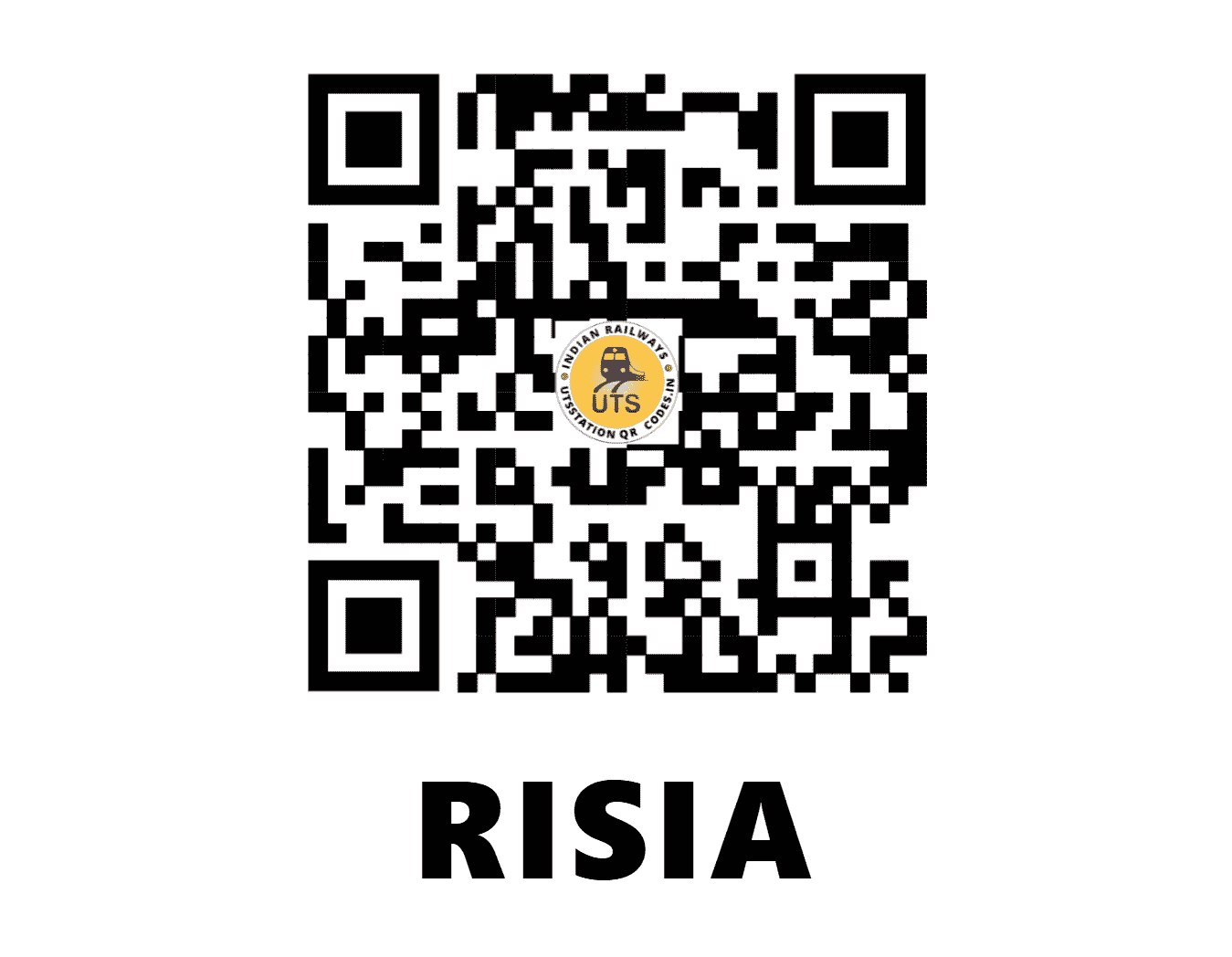 UTS QR Code for RISIA - RS (NE - )