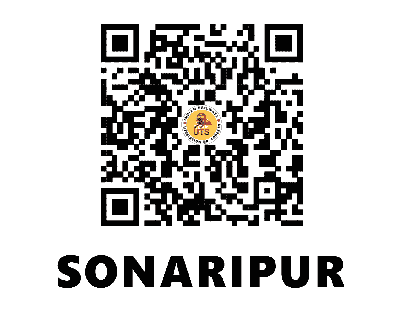 UTS QR Code for SONARIPUR - SOI (NE - )