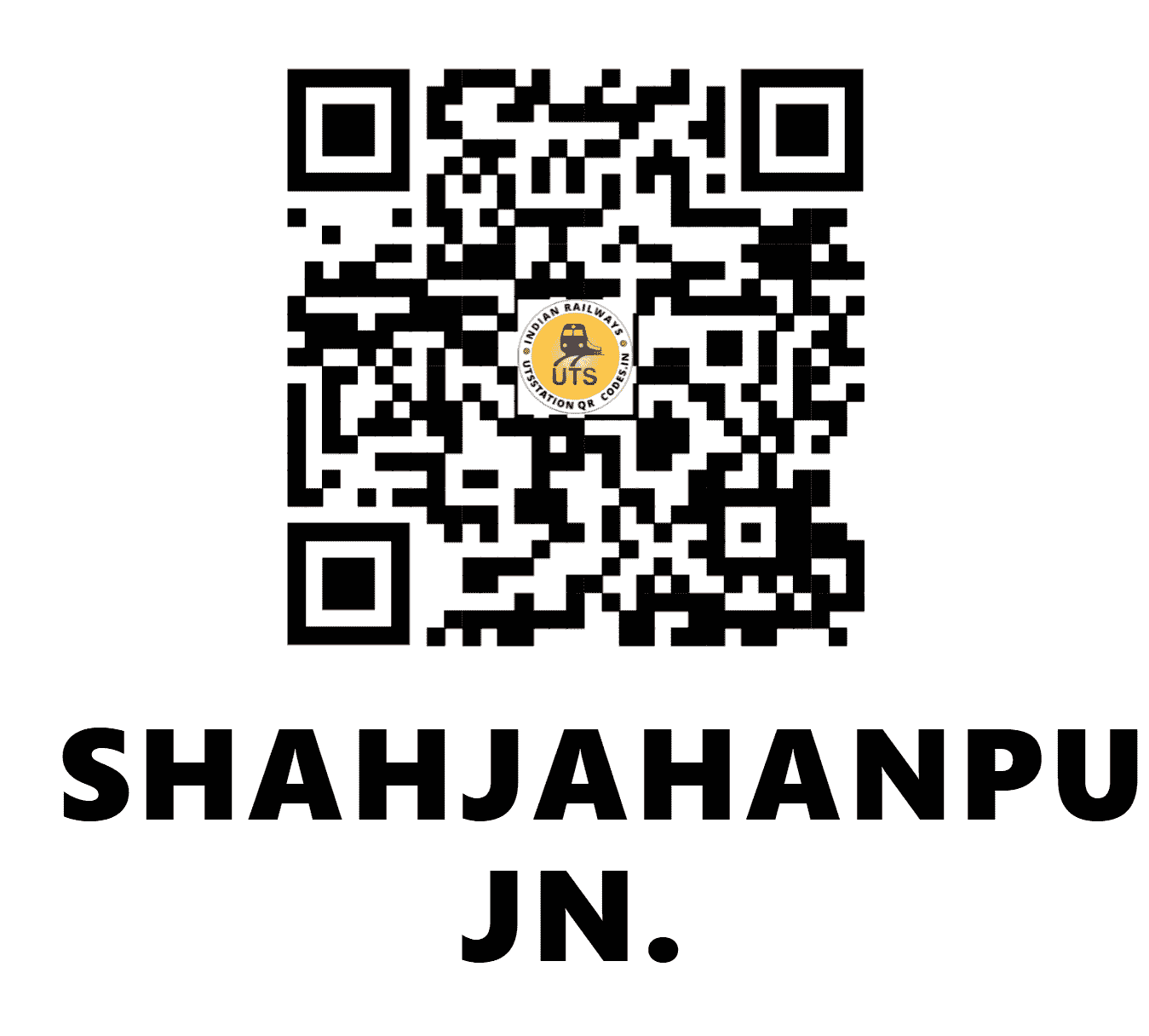 UTS QR Code for SHAHJAHANPUR JN. - SZP (NE - )