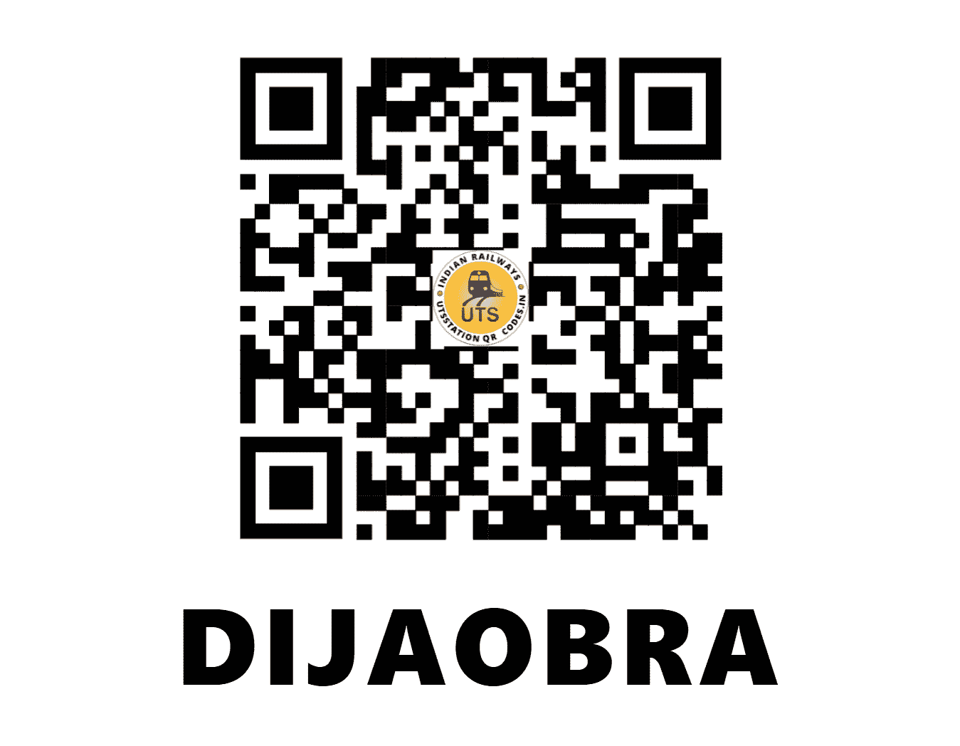 UTS QR Code for DIJAOBRA - DJB (NF - )
