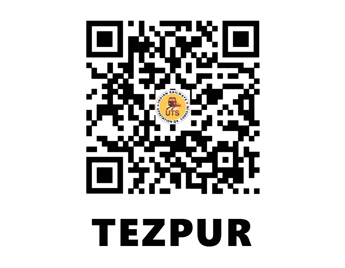 UTS QR Code for TEZPUR - TZTB (NF - )