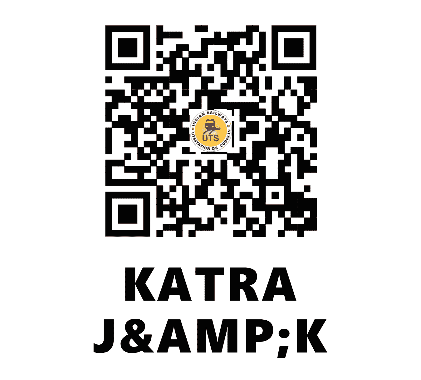 UTS QR Code for KATRA J&AMP;K - KTAR (NR - )