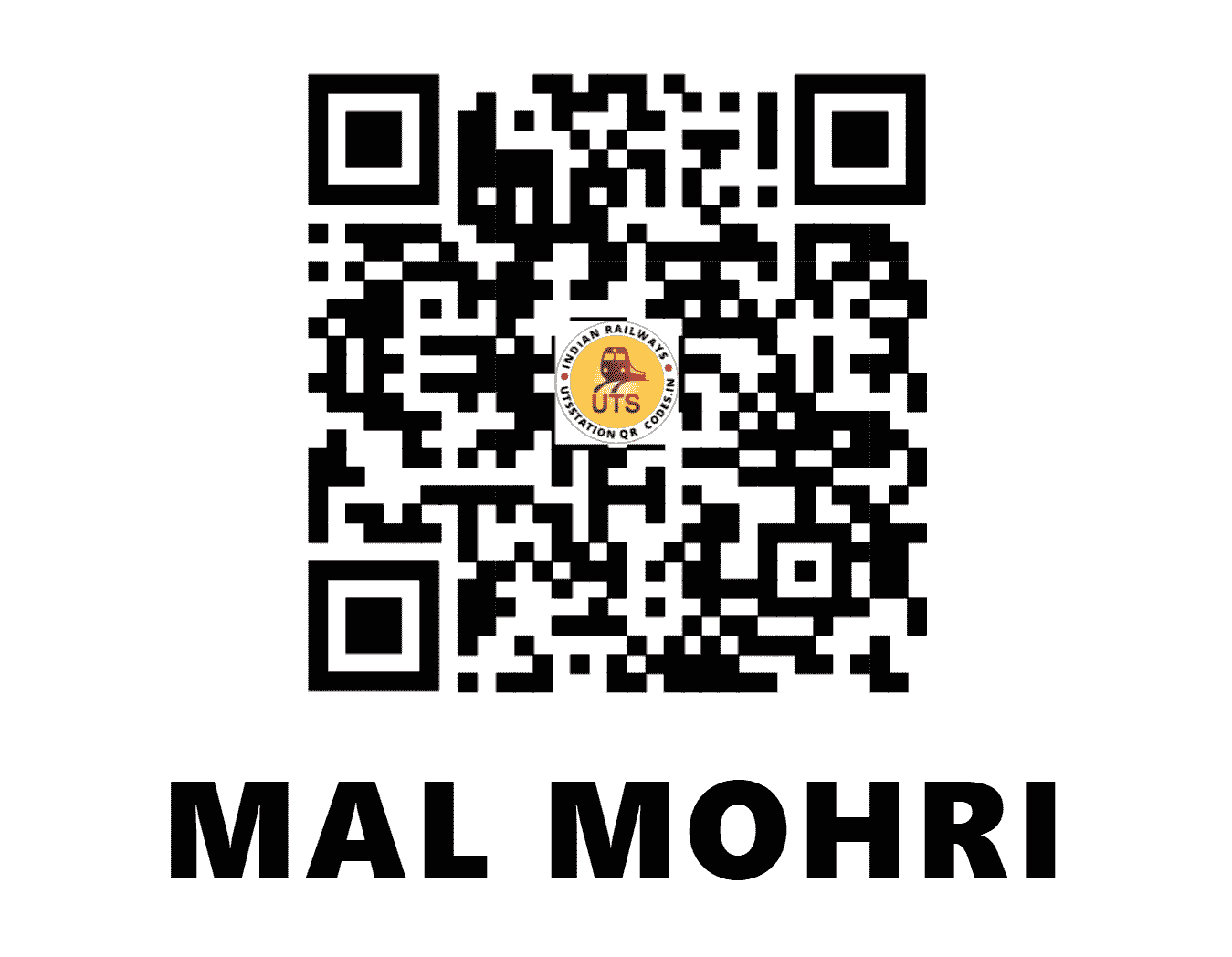 UTS QR Code for MAL MOHRI - MLMI (NR - )