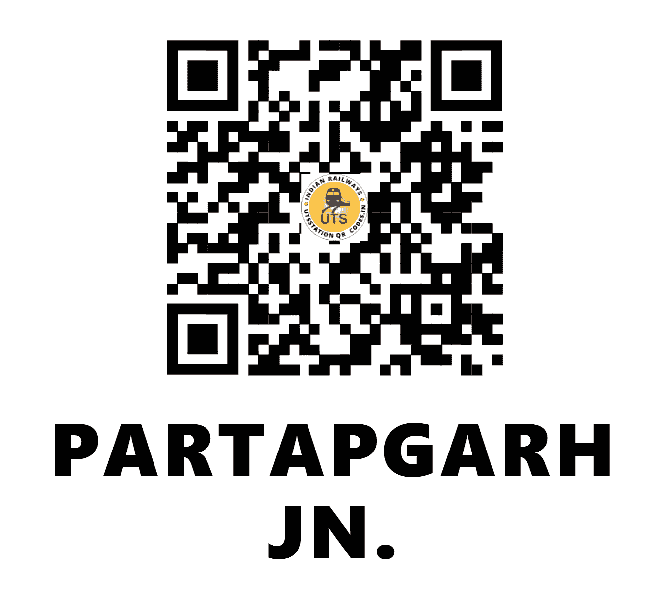 UTS QR Code for PARTAPGARH JN. - PBH (NR - )