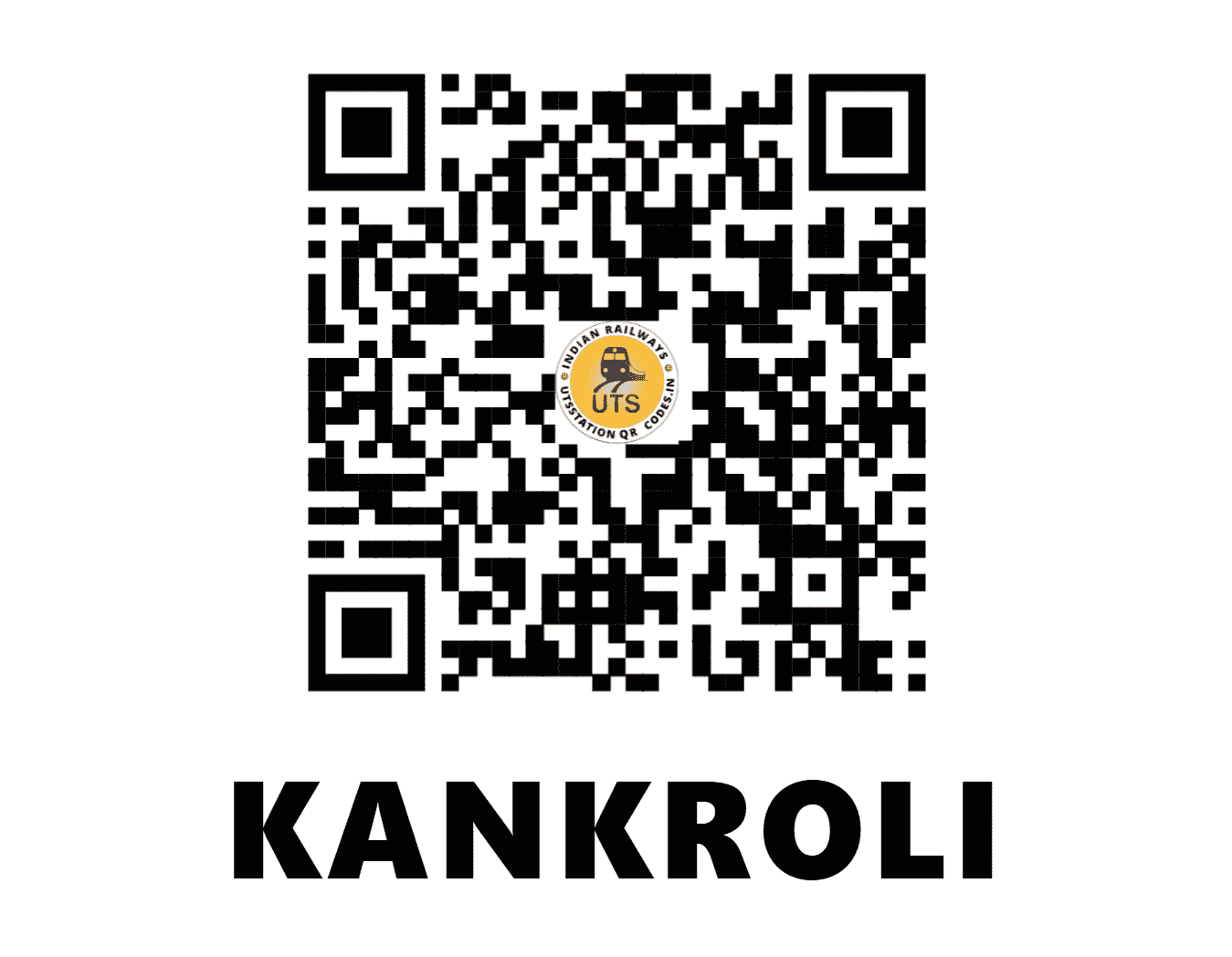 UTS QR Code for KANKROLI - KDL (NW - )