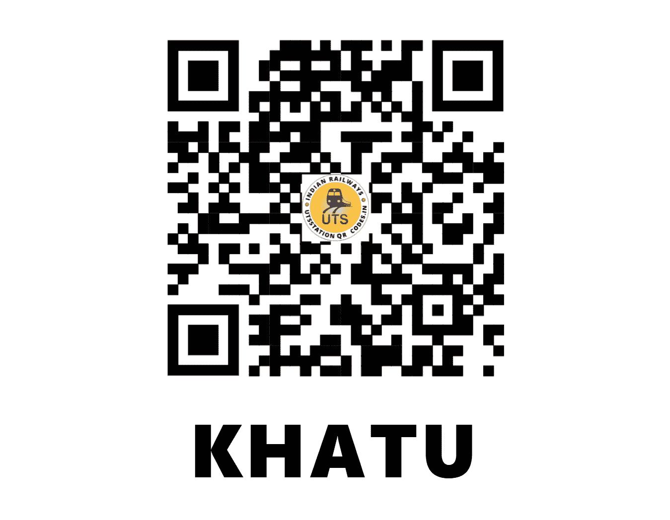 UTS QR Code for KHATU - KHTU (NW - )