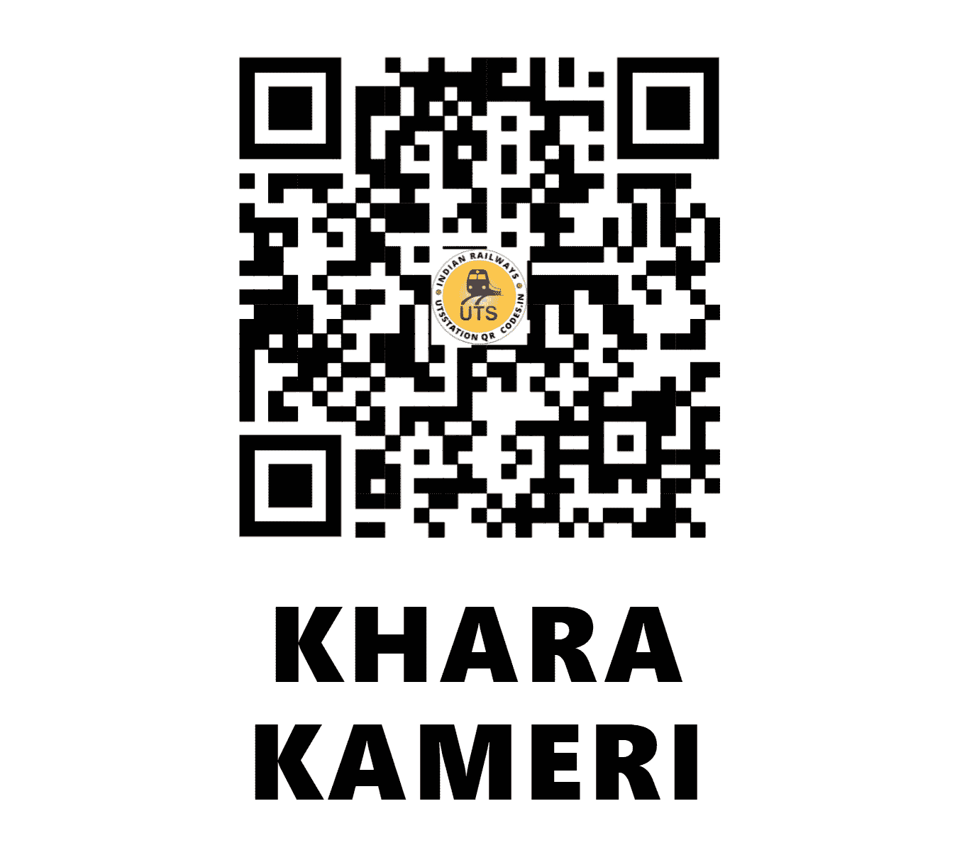UTS QR Code for KHARA KAMERI - KRKM (NW - )