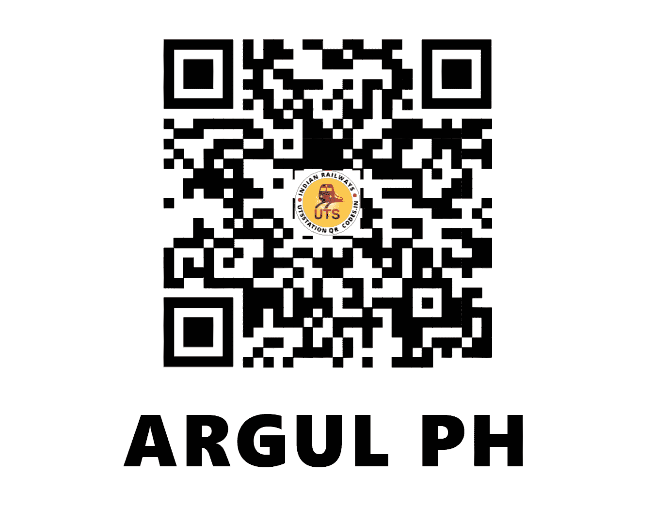 UTS QR Code for ARGUL PH - ARGL (EO - ODISHA)