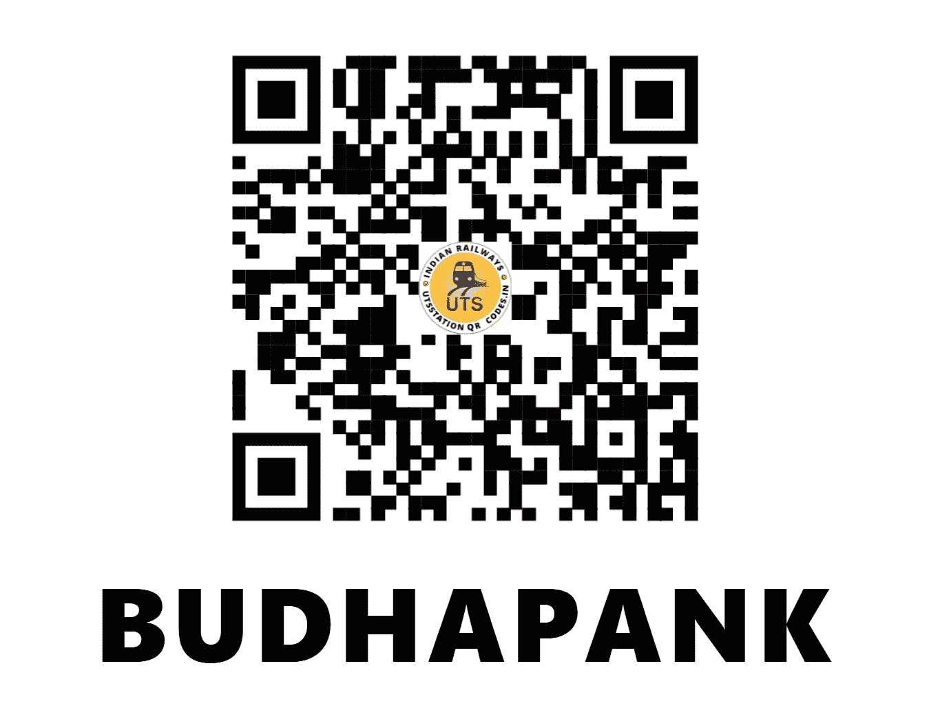 UTS QR Code for BUDHAPANK - BDPK (EO - ODISHA)