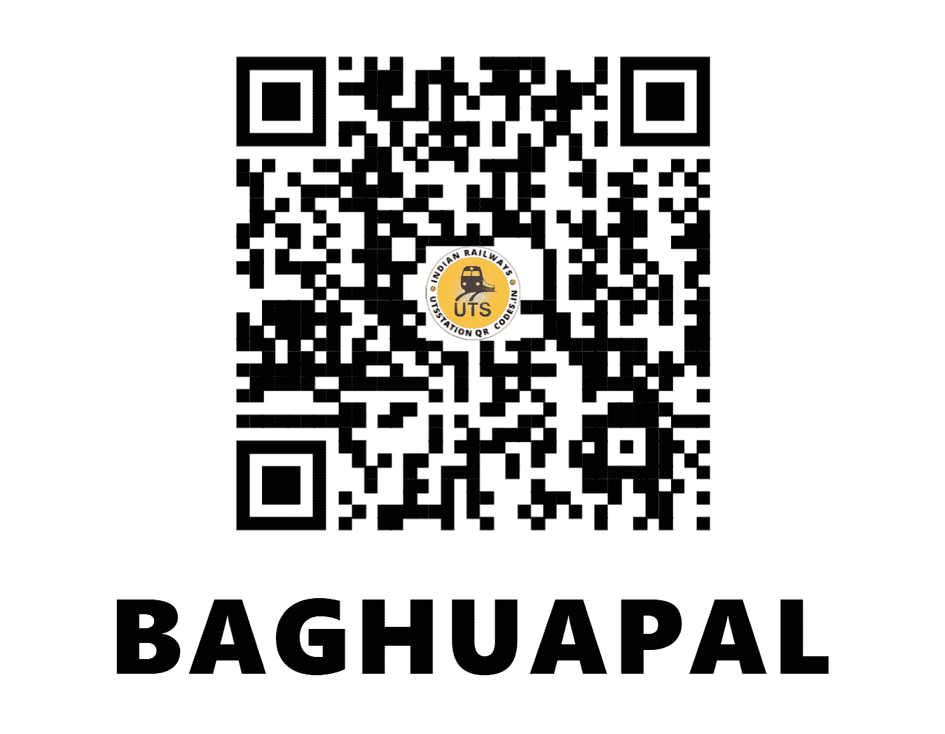 UTS QR Code for BAGHUAPAL - BGPL (EO - ODISHA)