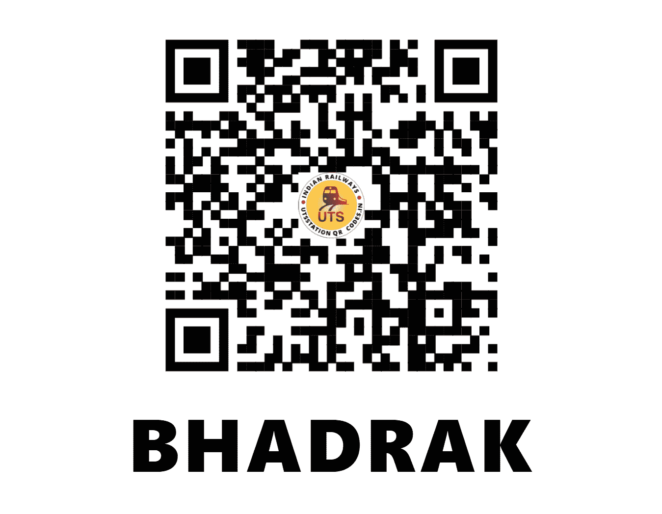 UTS QR Code for BHADRAK - BHC (EO - ODISHA)